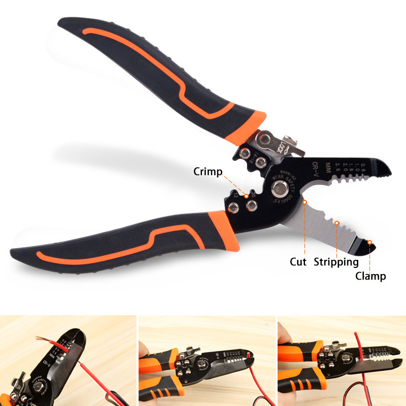 175Mm Tước Uốn Kìm Dây Vũ Nữ T - đánh giá và giá Automatic Wire Stripper Cutter