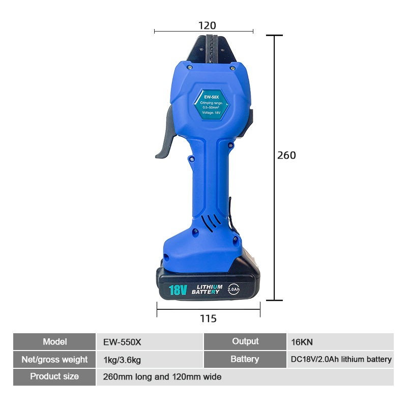 EW-50X Rechargeable Crimping T - đánh giá và giá Electrical